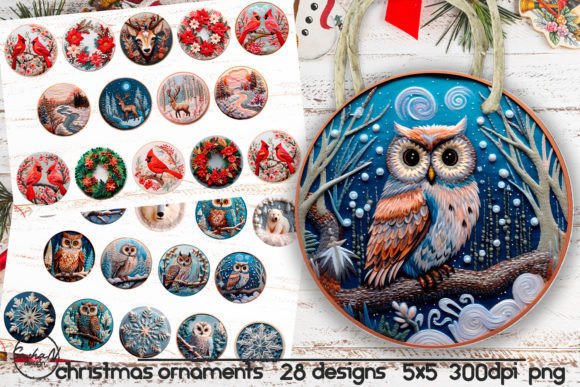 3d Christmas Ornament Embroidery Effect Review
