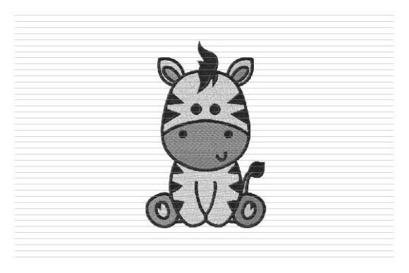 Baby Zebra Embroidery: A Designer's Review