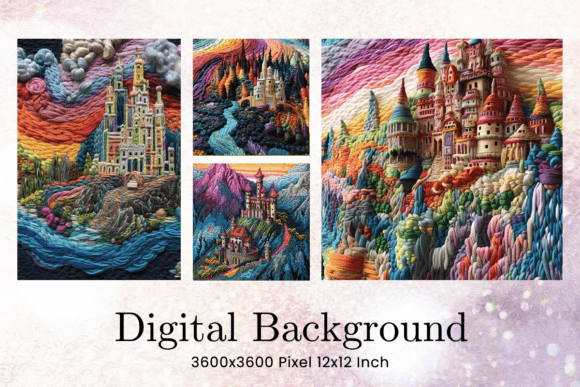 Castle Mountain Embroidery Background Review