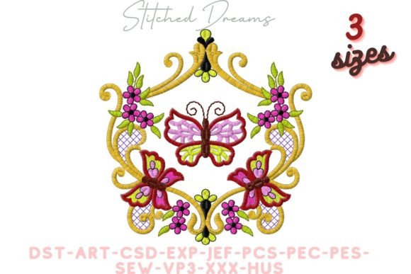 Enchanting Butterfly Blooms Embroidery Review