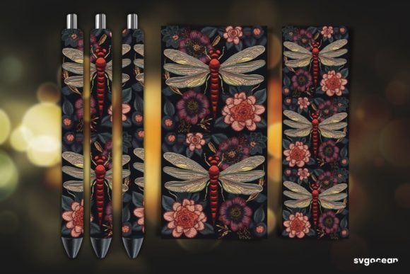 Review: Embroidery Dragonfly Pen Sublimation for Small Shops