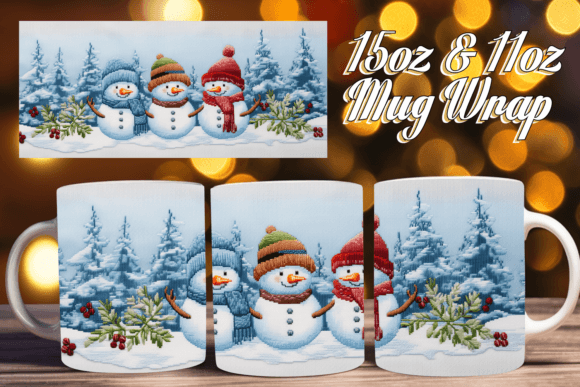 Snowman Embroidery 15oz: A Designer's Review for Small Business