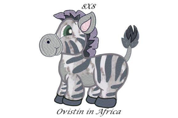 Sweet Zebra Applique Embroidery Review