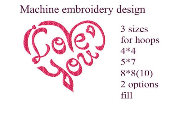 Valentine Embroidery Design Heart Review