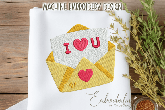Valentine s Day Love Letter Embroidery Review